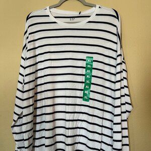 GAP Modern Ribbed Crewneck long sleeve T-Shirt